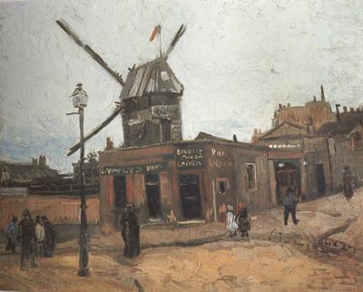 Le Moulin de la Galette (nn04), Vincent Van Gogh